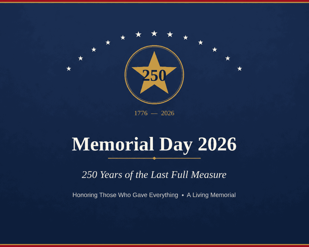 Memorial Day 2026: 250 Years of the Last Full Measure